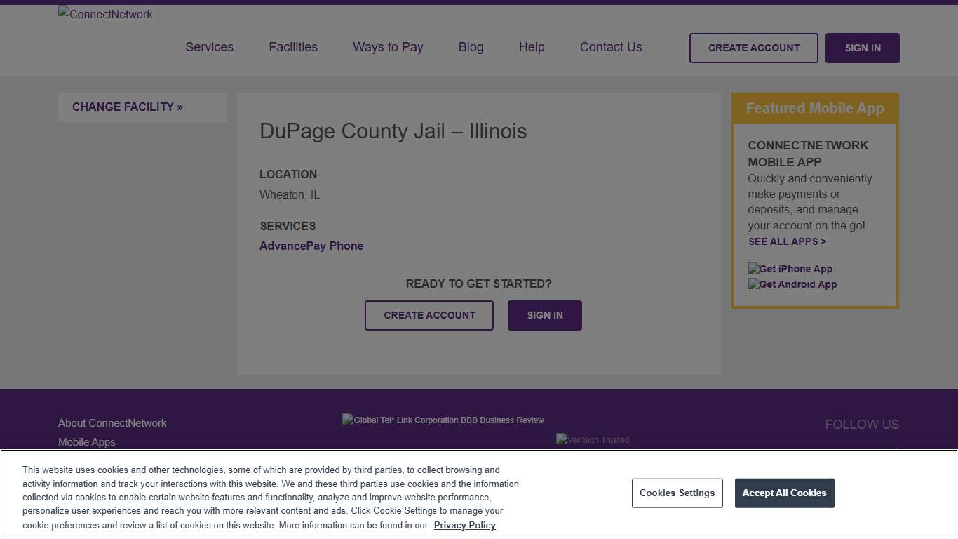 DuPage County Jail - Illinois | ConnectNetwork